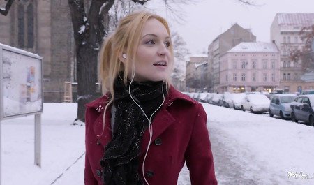 Blonde anal sex with disgruntled neighbor guy