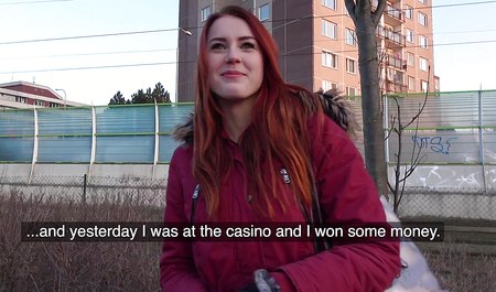 Picked up a hot Prague chick on the street and fucked her at home for money