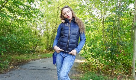 This morning the guy picked up a tourist chick and fucked her in the nearby bushes