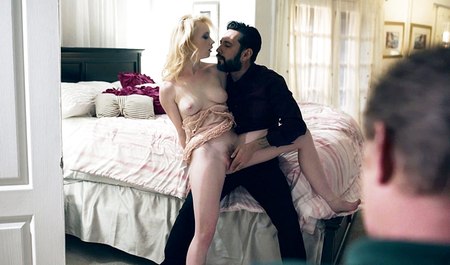 Future bride's trial sex in front of her father-in-law