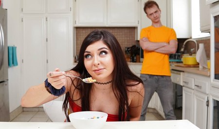 Stole someone else's food - sucked its owner's dick