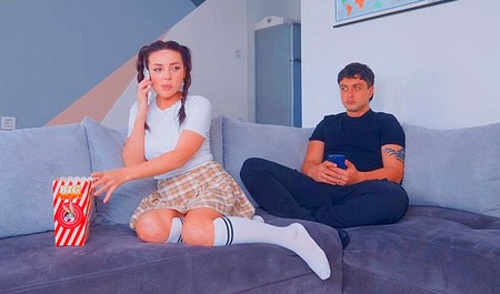 I accidentally had sex with my stepsister while she was talking to her new friend