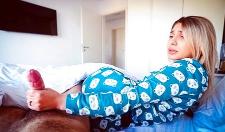 Jenny Lux Fucks Her Stepson On The Same Bed In A Hotel