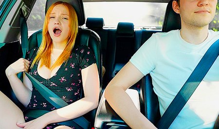 Verlonis rides with a guy and has sex in the car