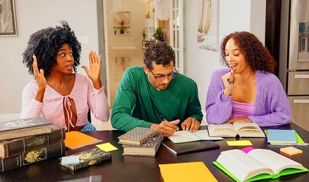 The nerd has the biggest dick, so the jock guys go to hell...