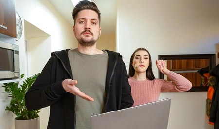 Playboy is fucking a girl behind her boyfriend's back