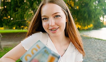 Zhenechka Kotova makes money by small-scale trading of her drugs