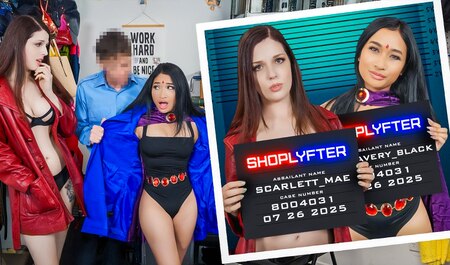 Развлечься с парой магазинных воровок - не так уж и скучно!