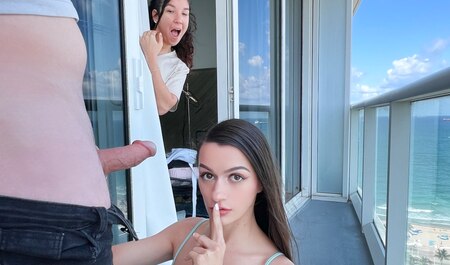 Нужно освобождать уютную квартирку, но мы пока не торопимся, потому что не натрахались в должной мере!...