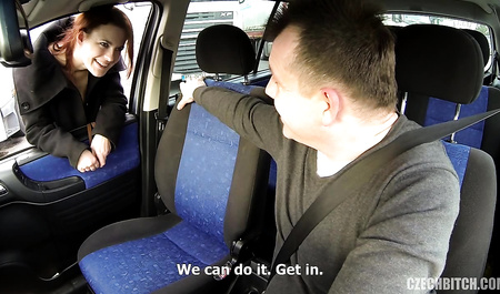 Taxi passenger pays driver in kind